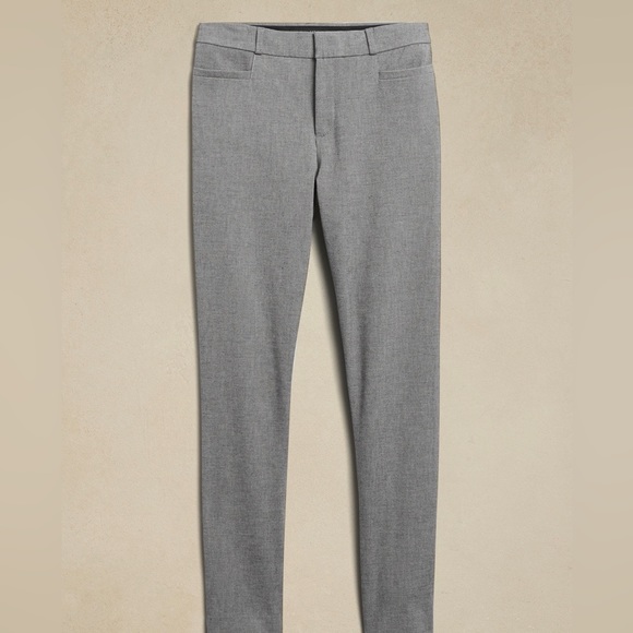 NEW Banana Republic Sloan Suit Pant (Grey; Size 2). - Picture 5 of 12